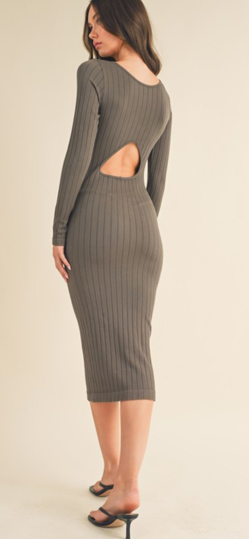 Allure peekaboo midi