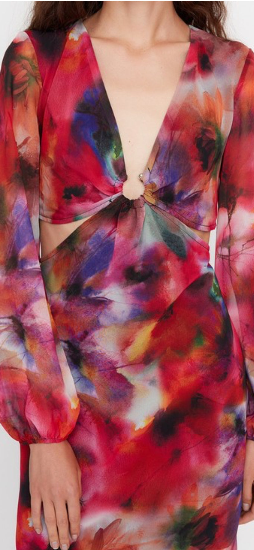 Multi floral dress