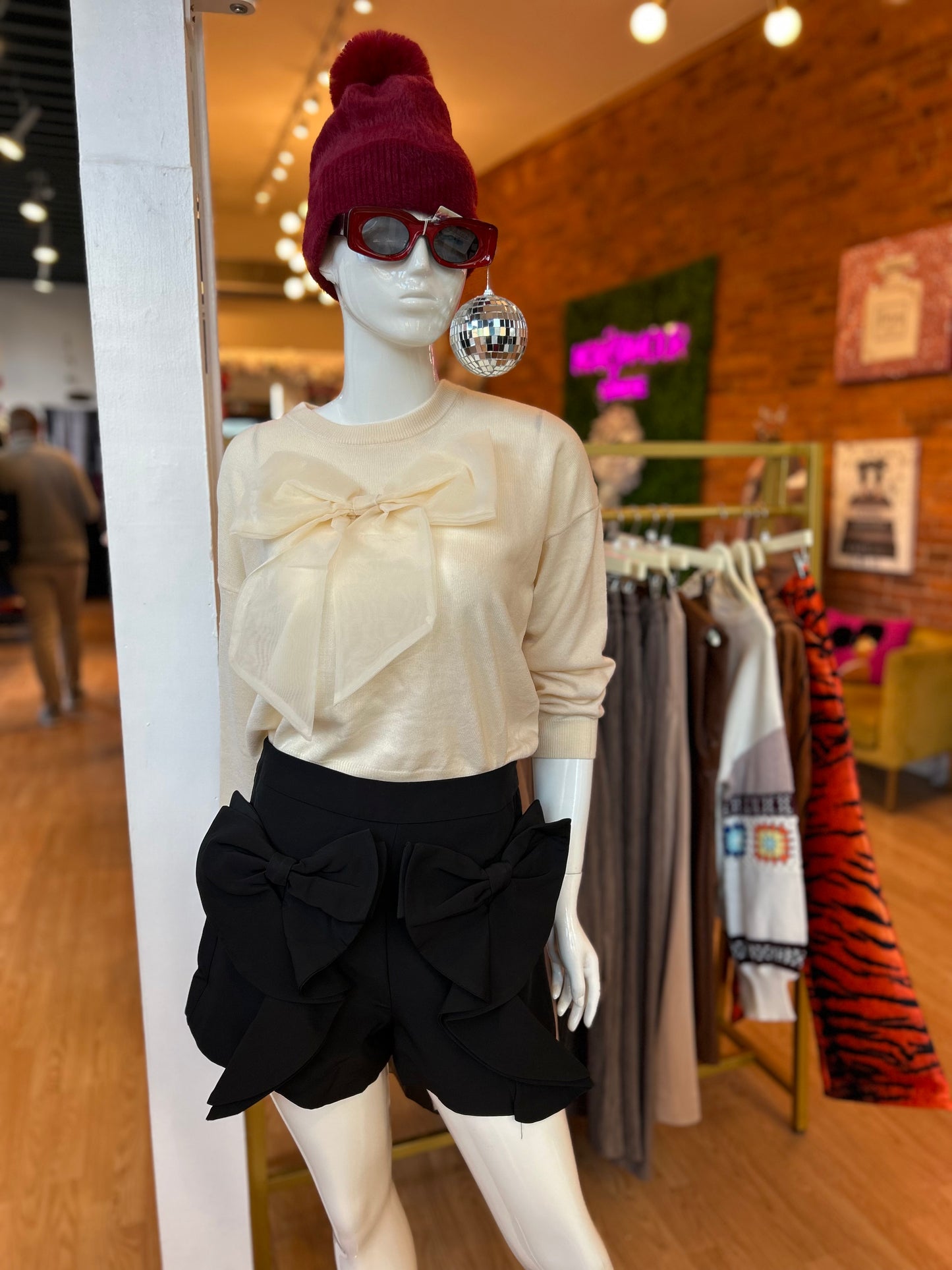 More Amour Bow Shorts