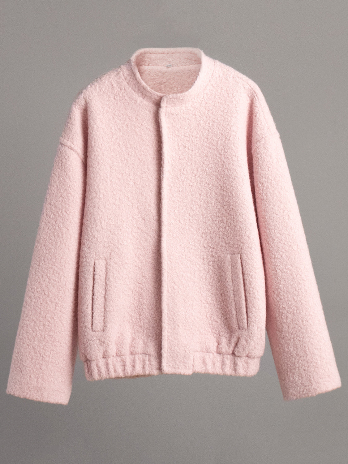 Snuggle up plush jacket