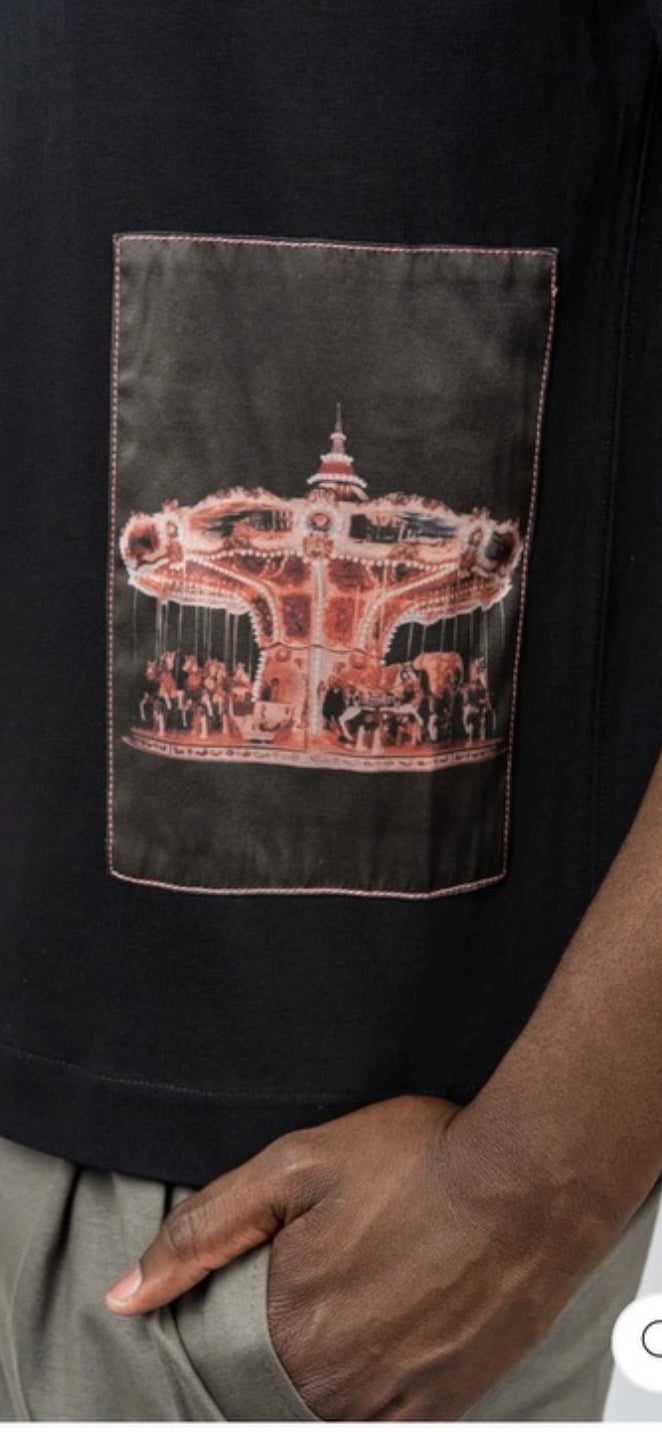 Carousel Oversized tee