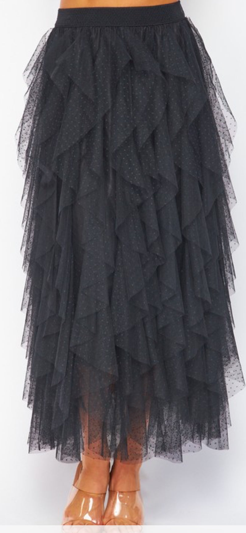 Enchanted tulle skirt