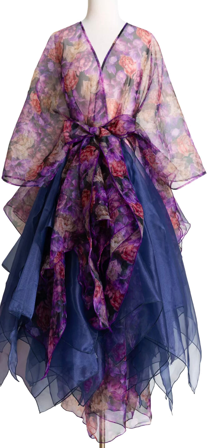 Organza jacket dress