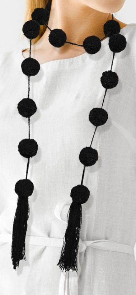 Pom Pom necklace