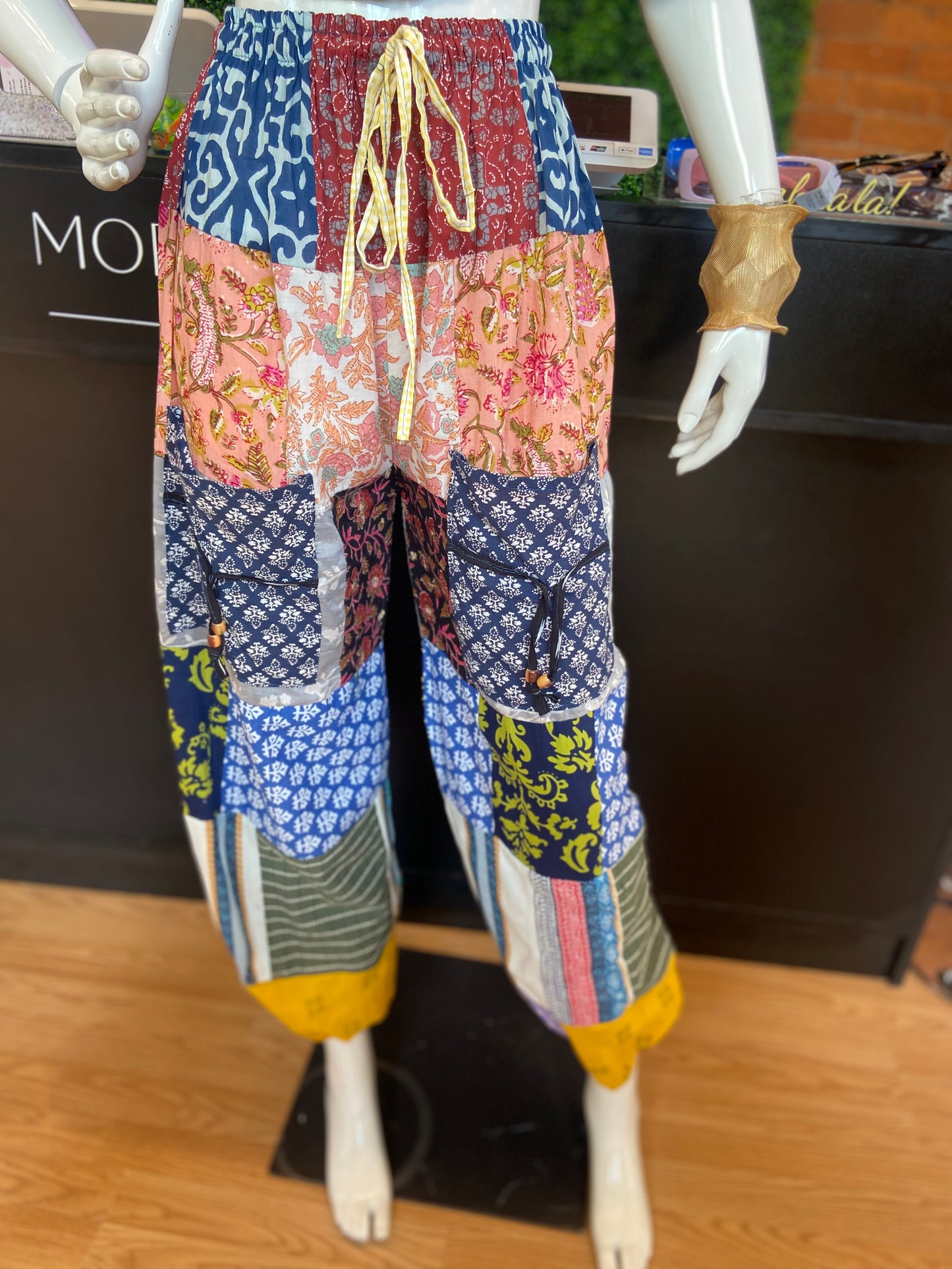 Mab patchwork joggers