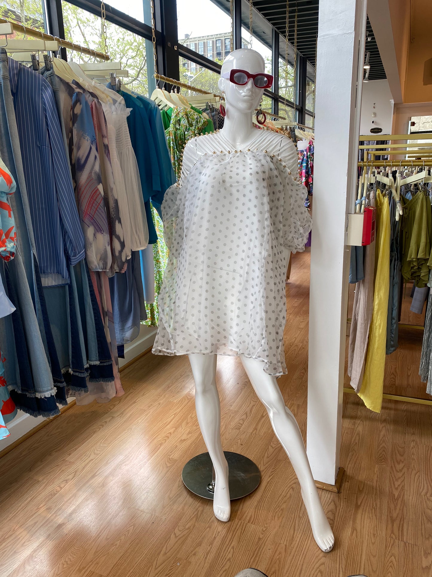 Polka Poofy Dress