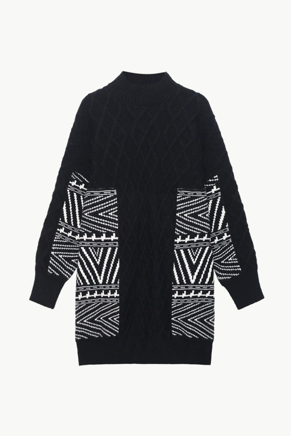 Chevron Sweater Dress