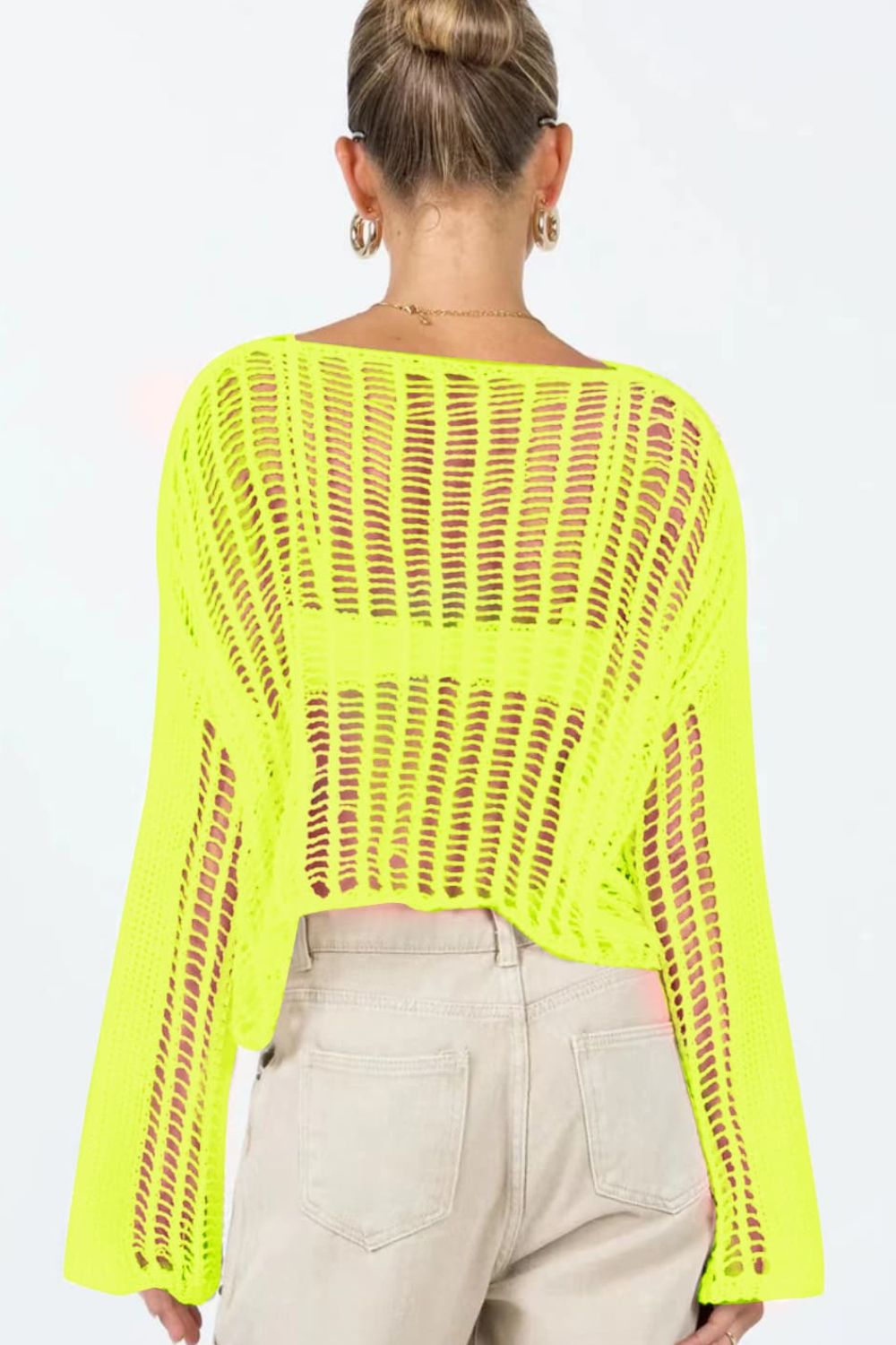 Netted Cover Up top