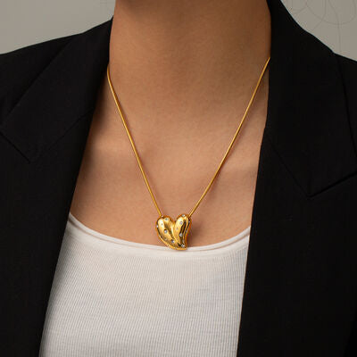 Gold Heart Necklace