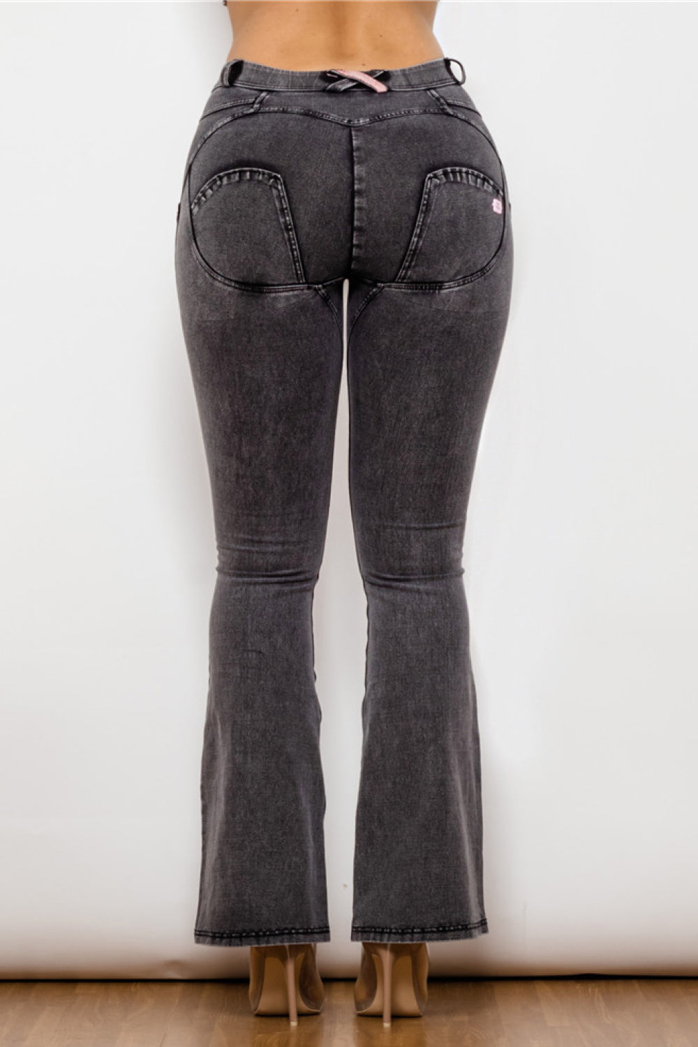 MAB Button Flare Jeggings