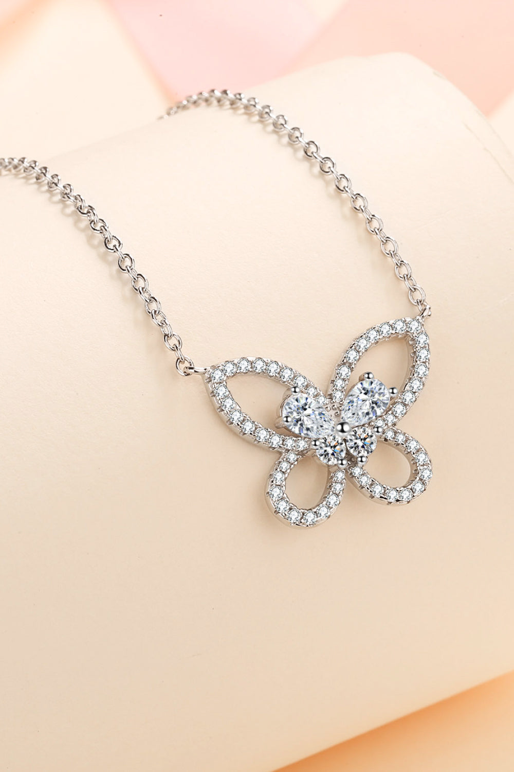 You give me butterflies pendant