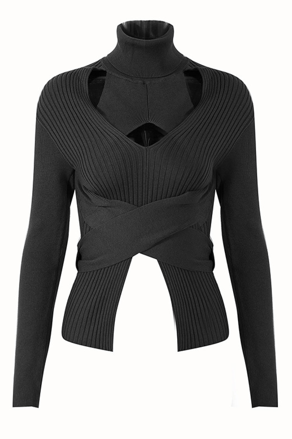 Crissy Rib-Knit Sweater