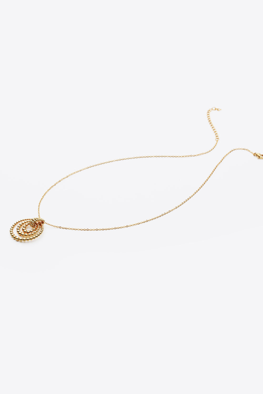 Bead Pendant Chain-Link Necklace