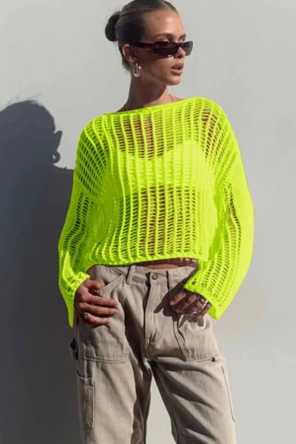Netted Cover Up top