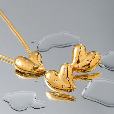 Gold Heart Necklace