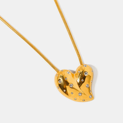 Gold Heart Necklace