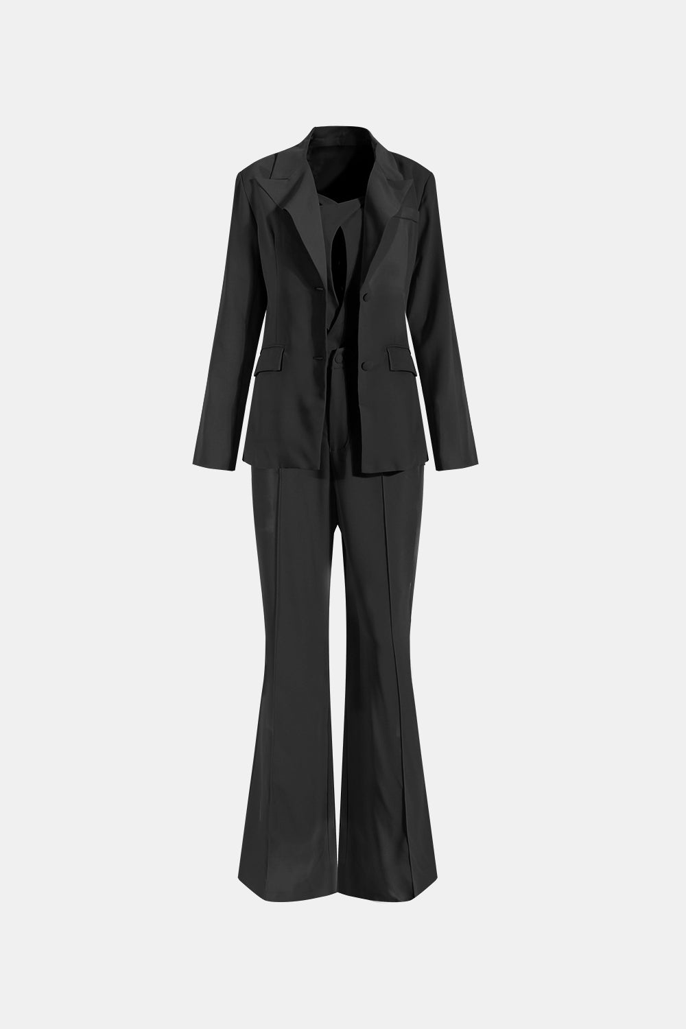 Crisscross Blazer Set