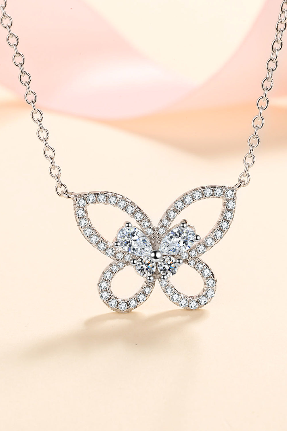 You give me butterflies pendant
