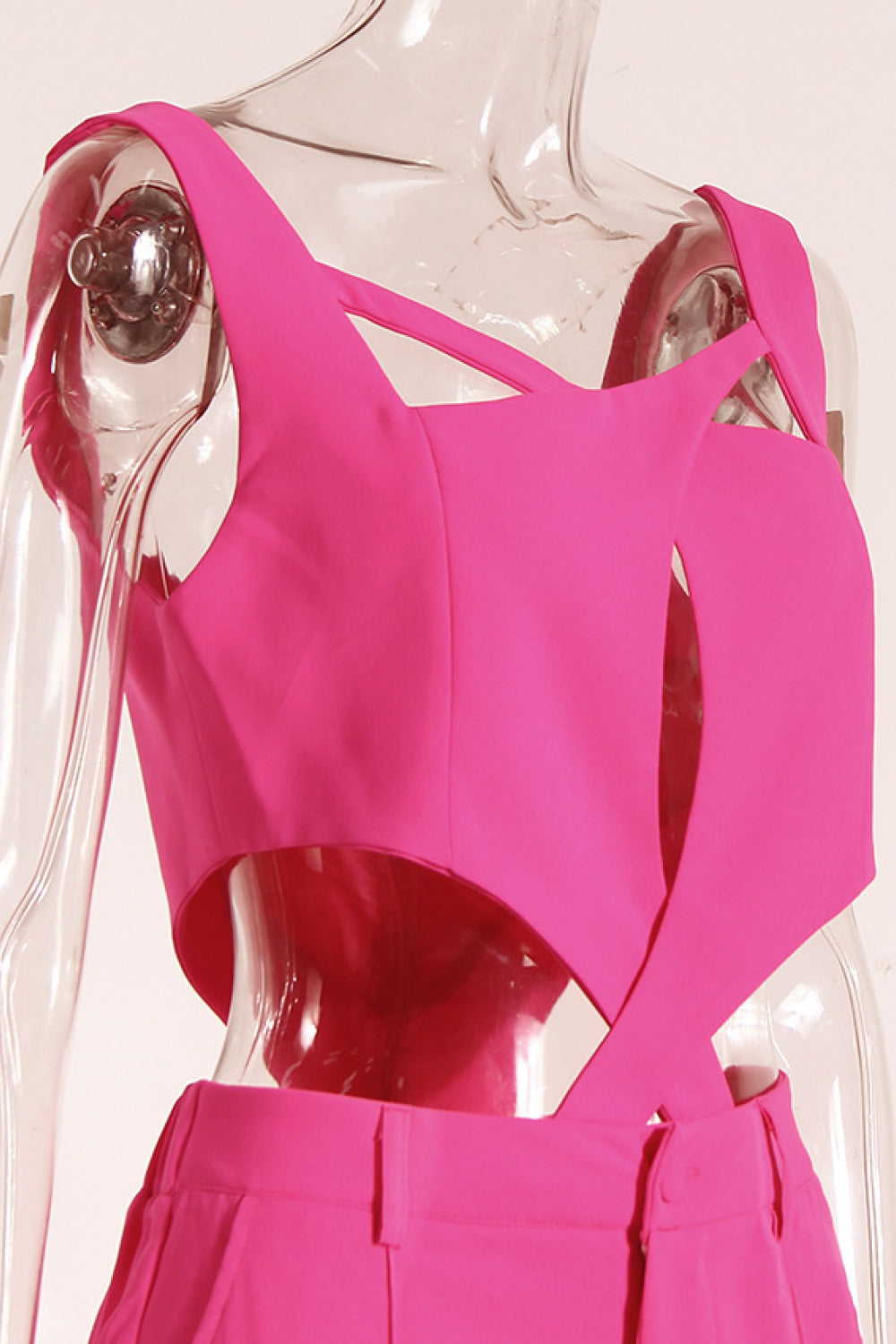Crisscross Blazer Set