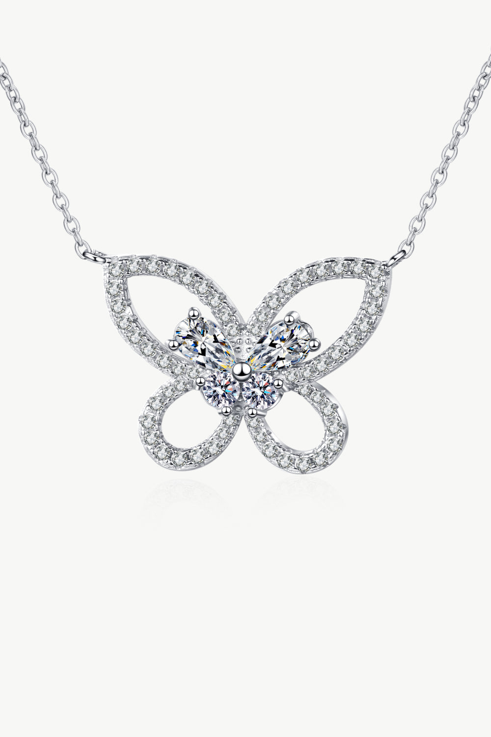 You give me butterflies pendant