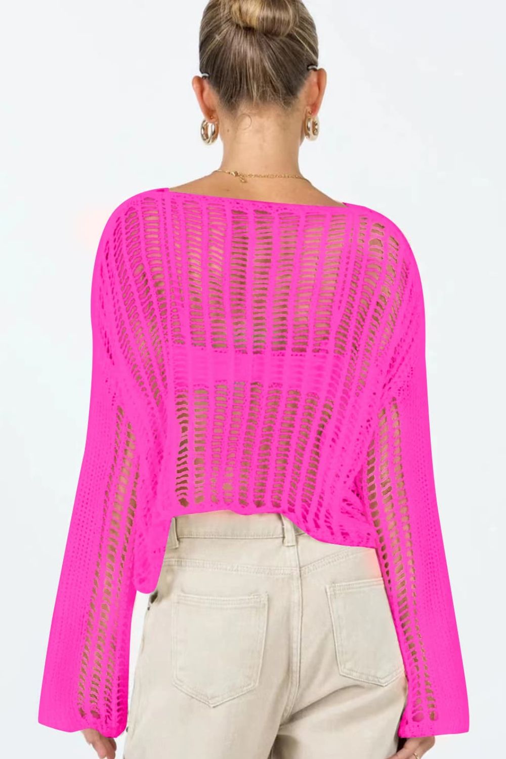 Netted Cover Up top