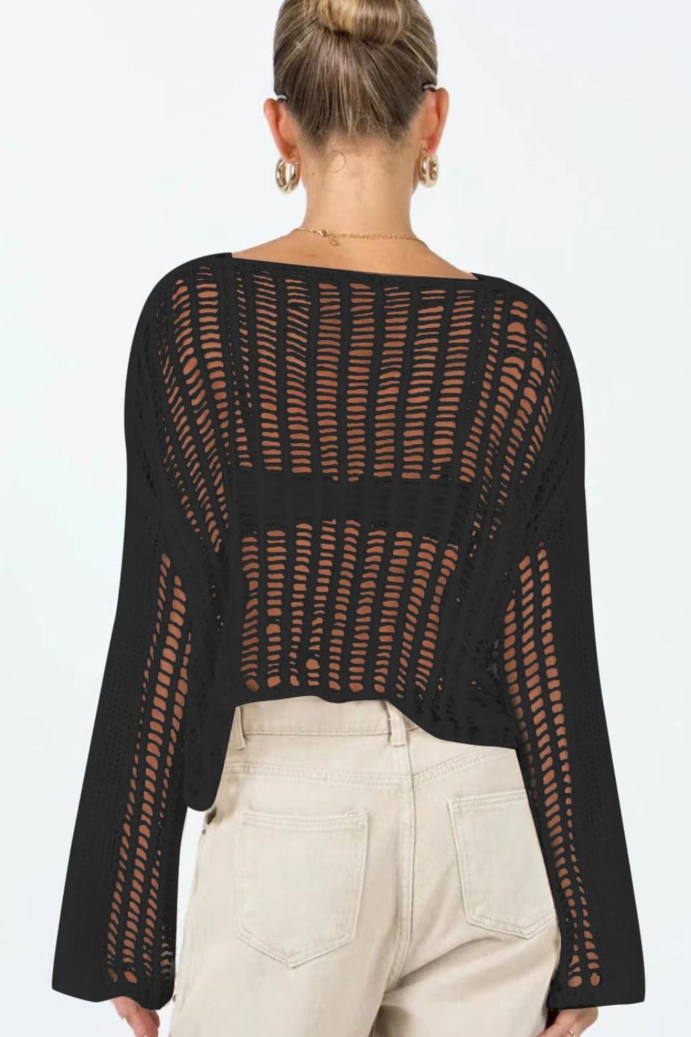 Netted Cover Up top