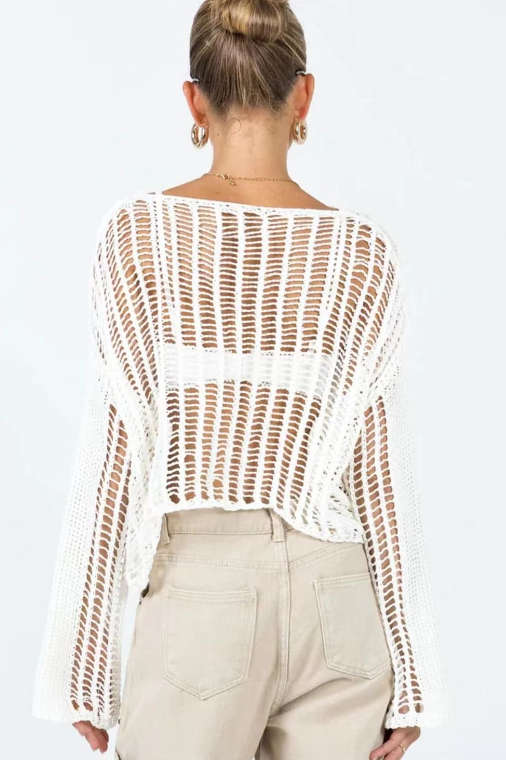 Netted Cover Up top