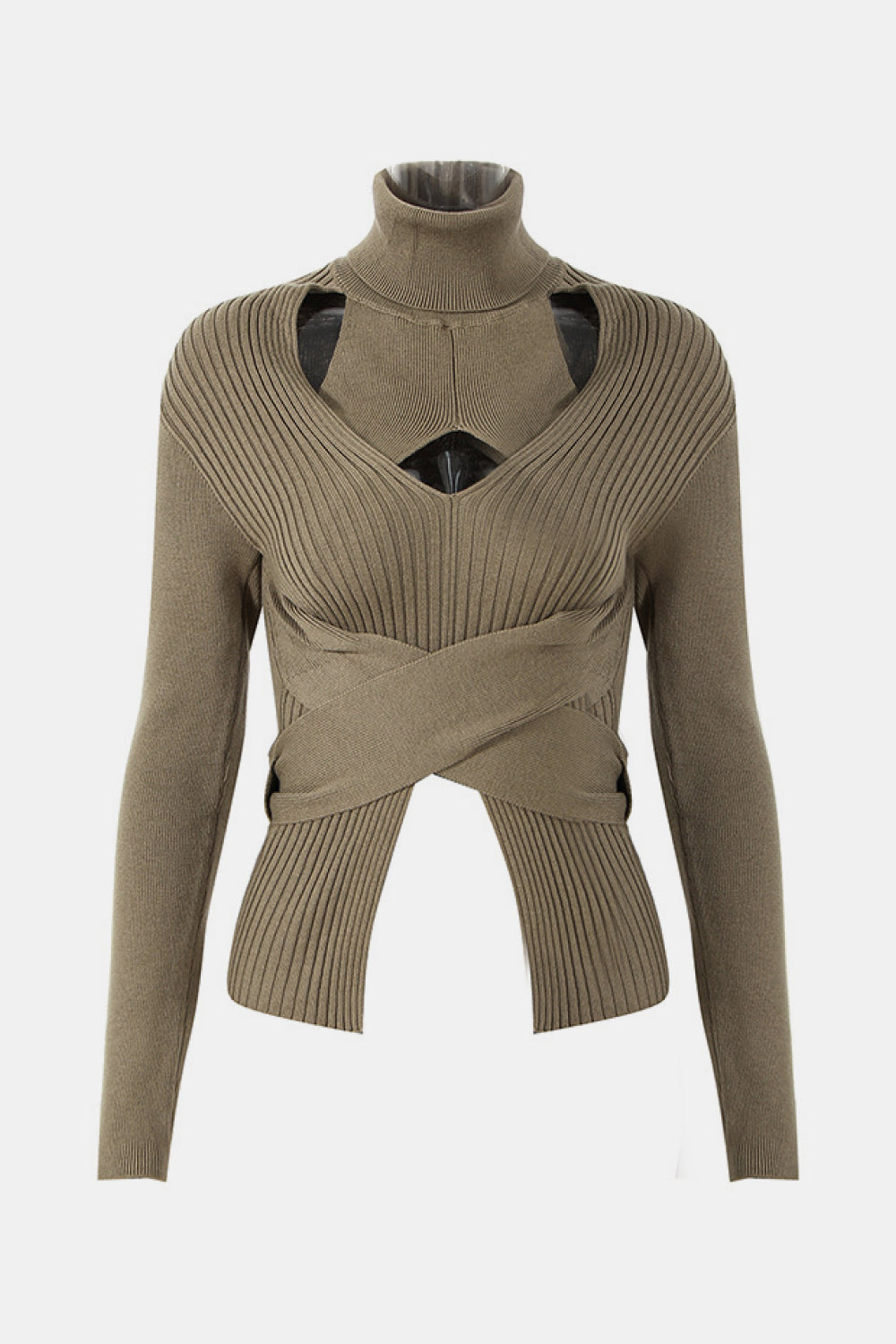 Crissy Rib-Knit Sweater