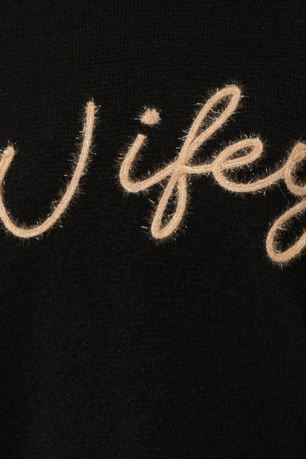 WIFEY Pullover Sweater