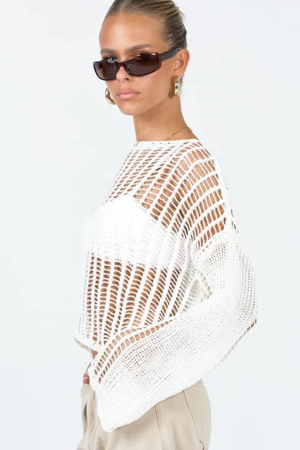 Netted Cover Up top