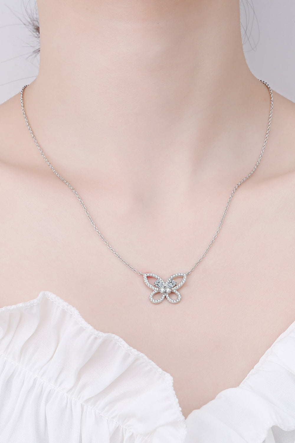 You give me butterflies pendant