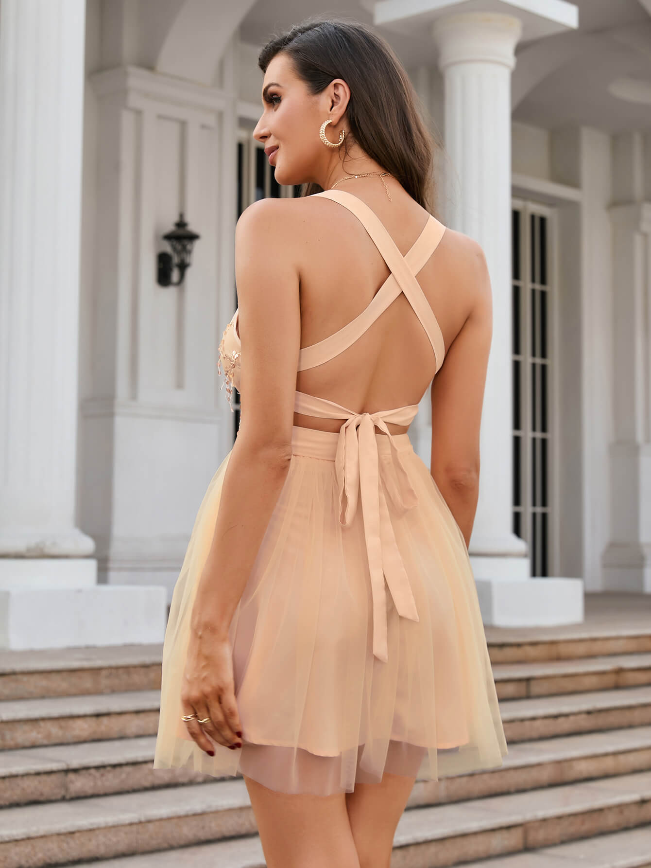 Holiday sparkle dress