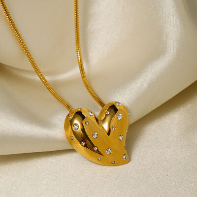 Gold Heart Necklace