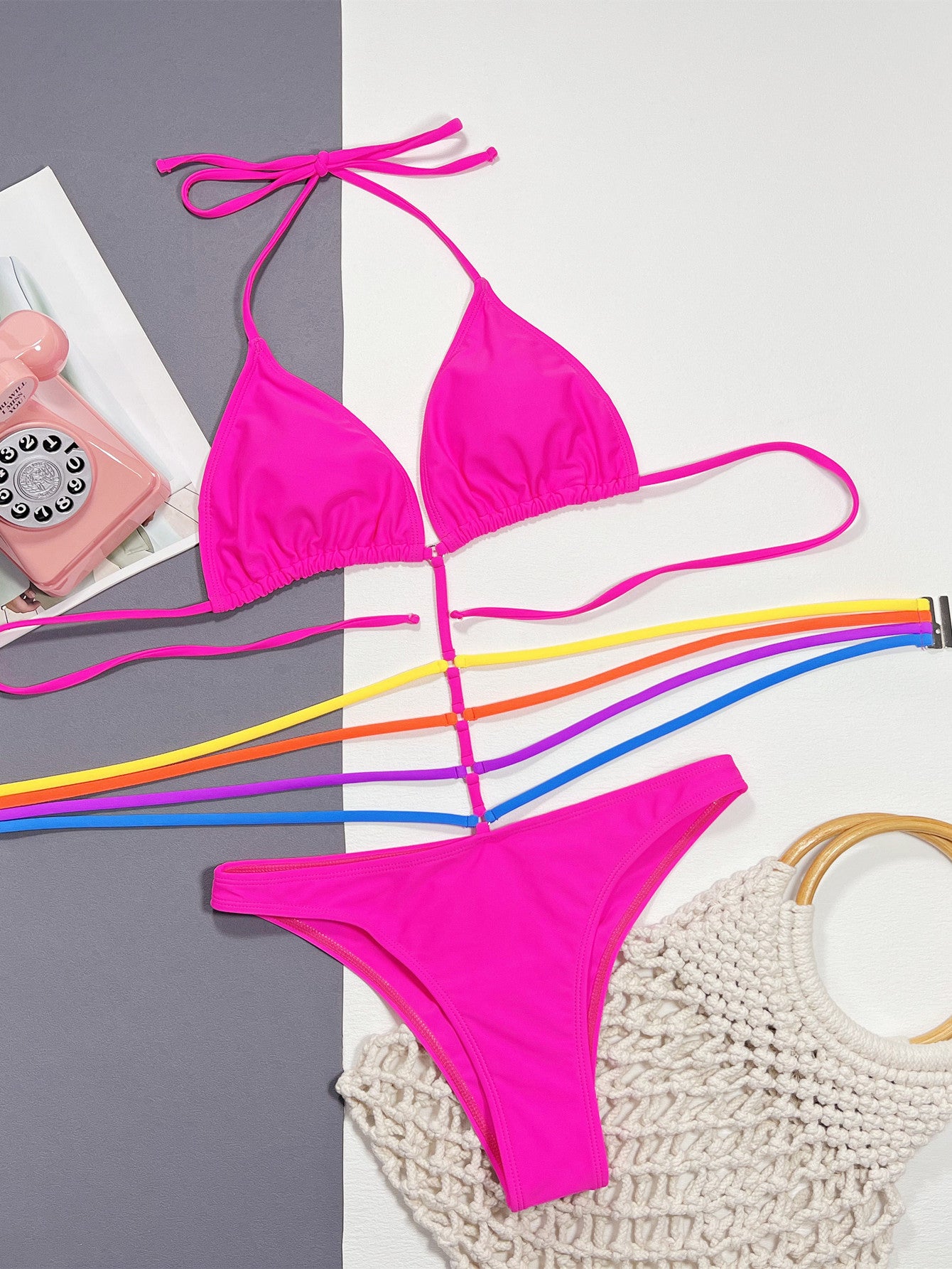 Happy Strappy One-Piece Swimsuit