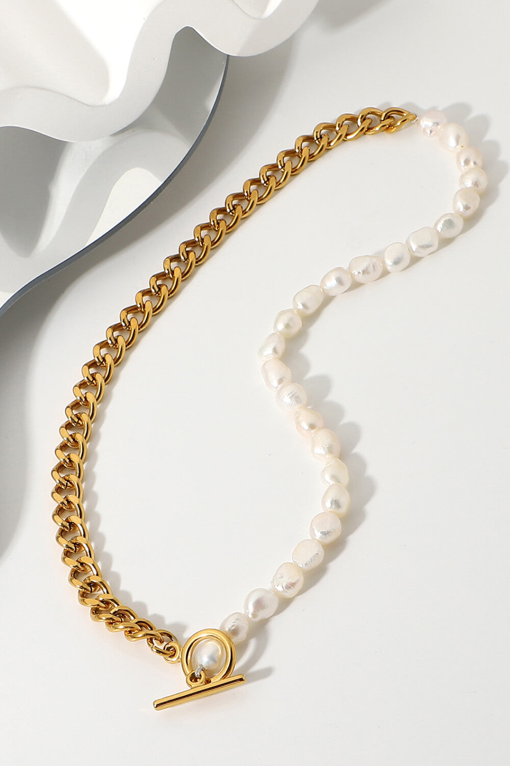 Dream Life Pearl Chain Necklace