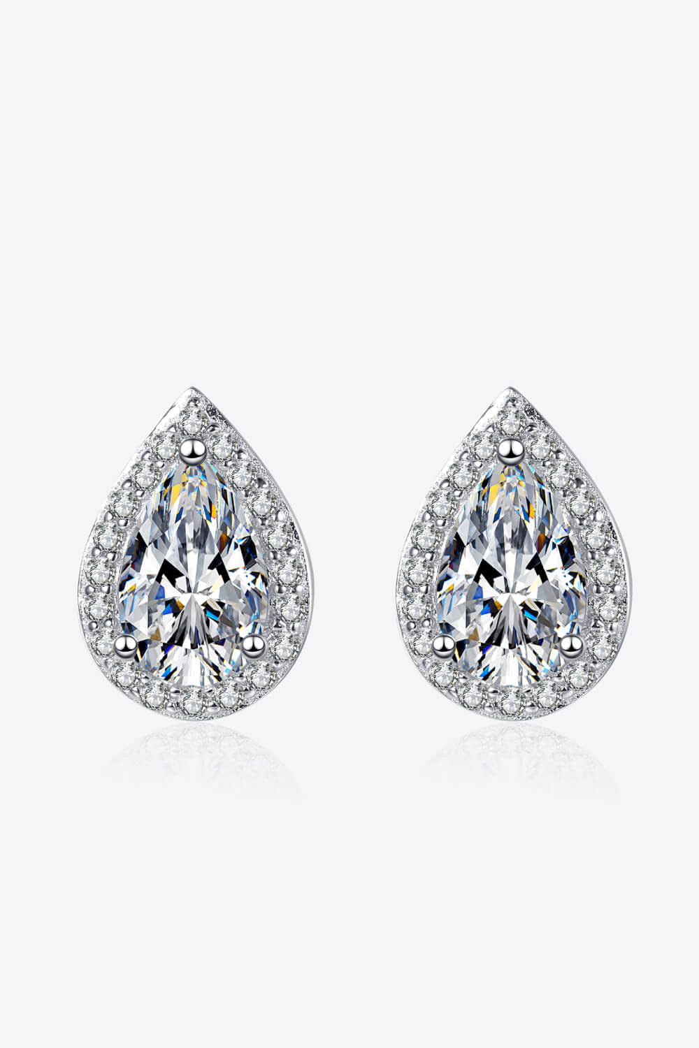 Happy Teardrop Studs