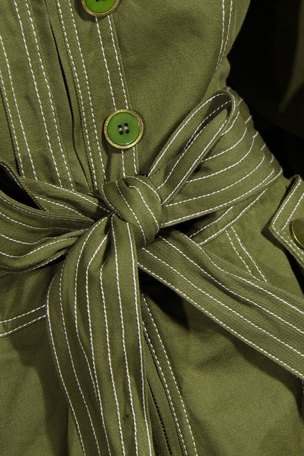 Fashion Pilot Tie Jumpsuit