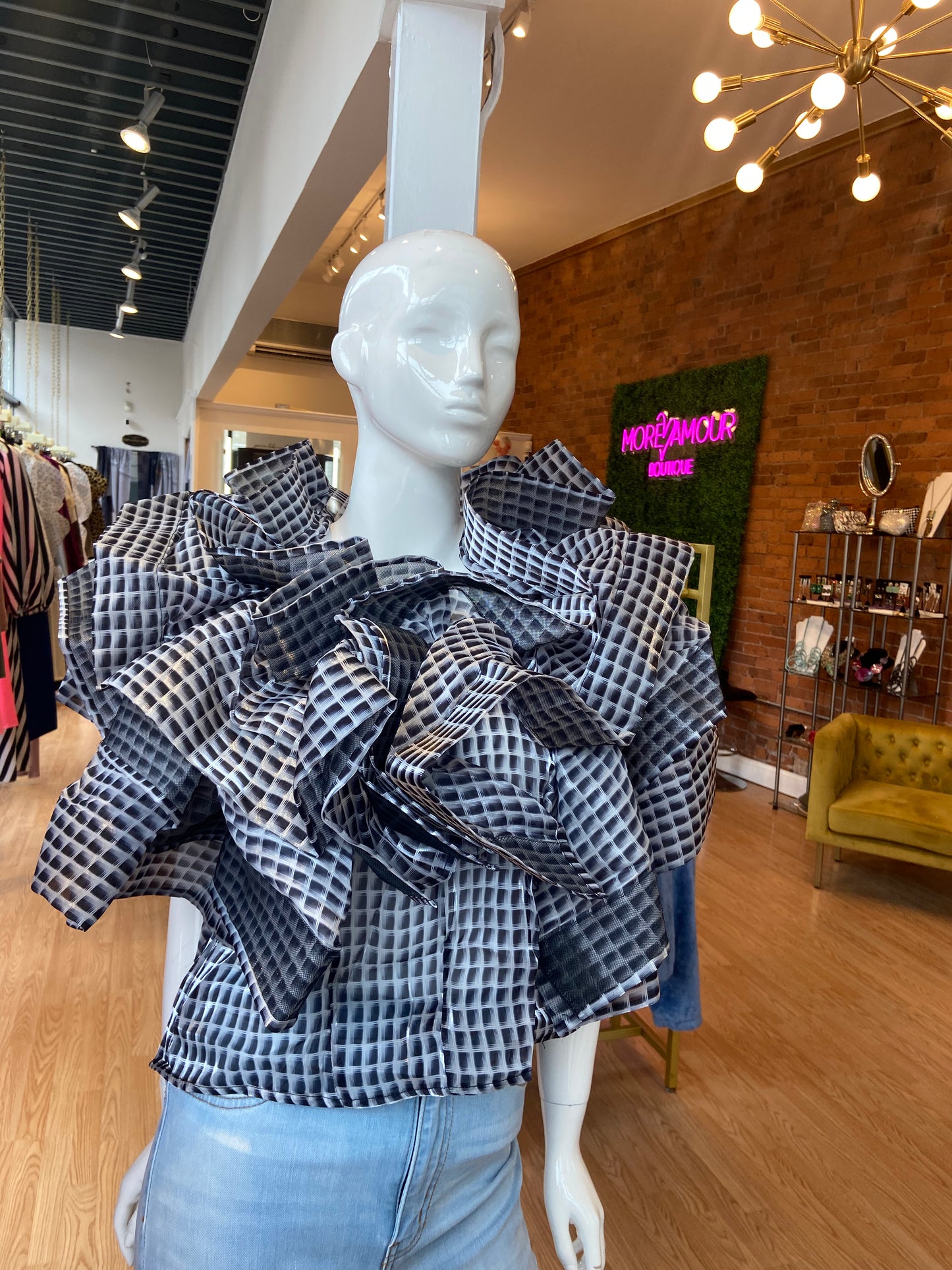 Ruffle my fancy blouse