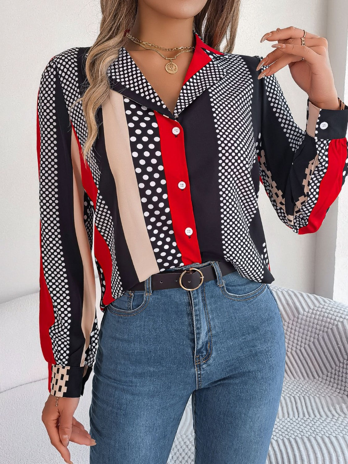 Polka Dot blouse