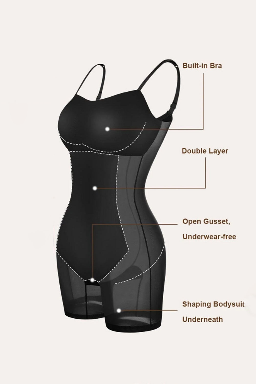 Built-In Shapewear Maxi