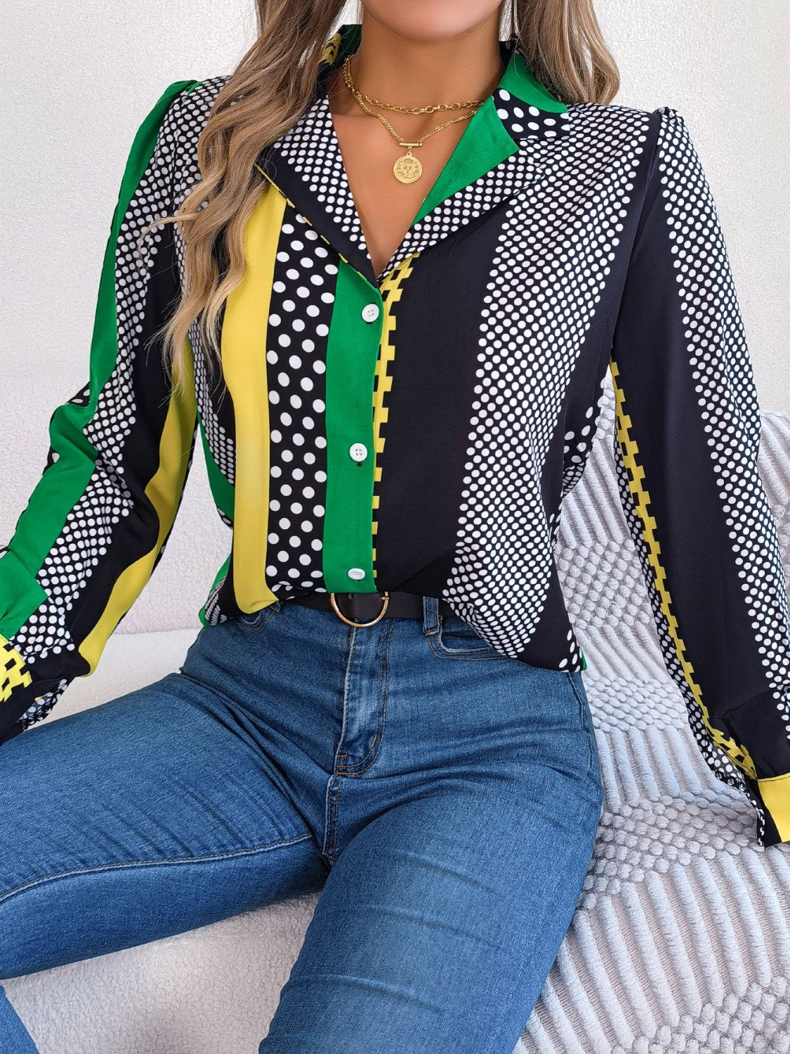 Polka Dot blouse