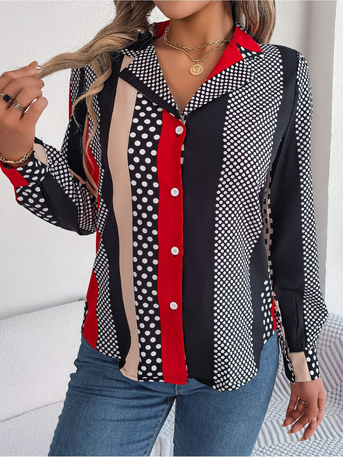 Polka Dot blouse