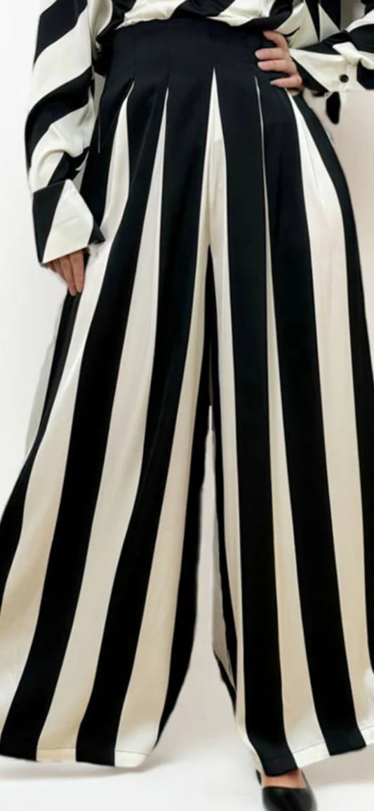 Stripes in style palazzos