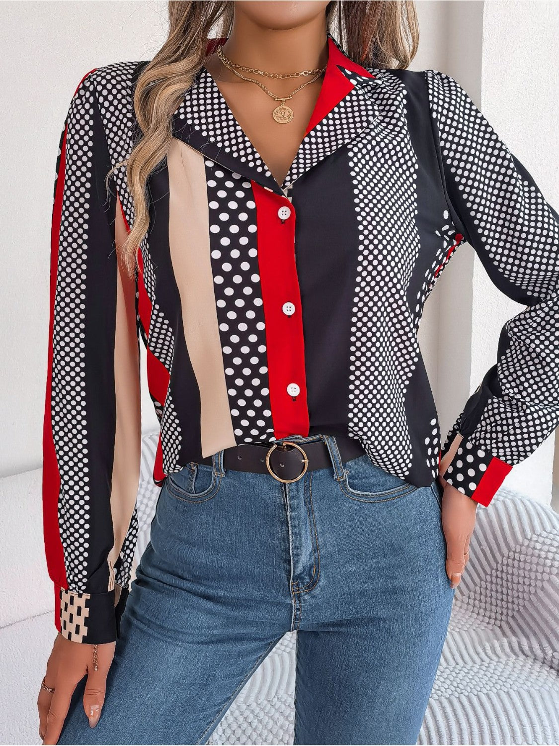 Polka Dot blouse