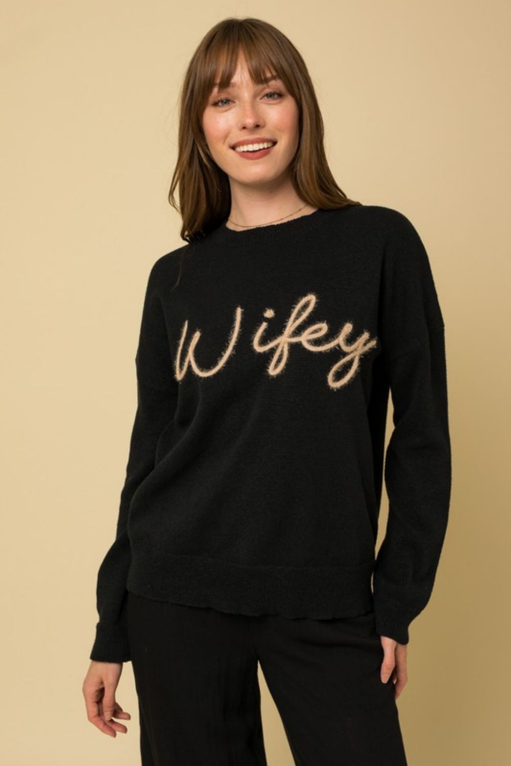 WIFEY Pullover Sweater