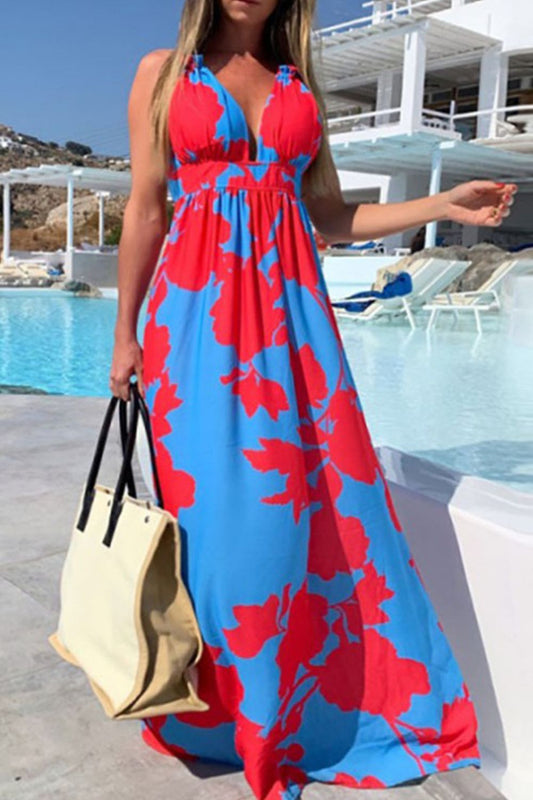 Summers in floral Maxi Dress