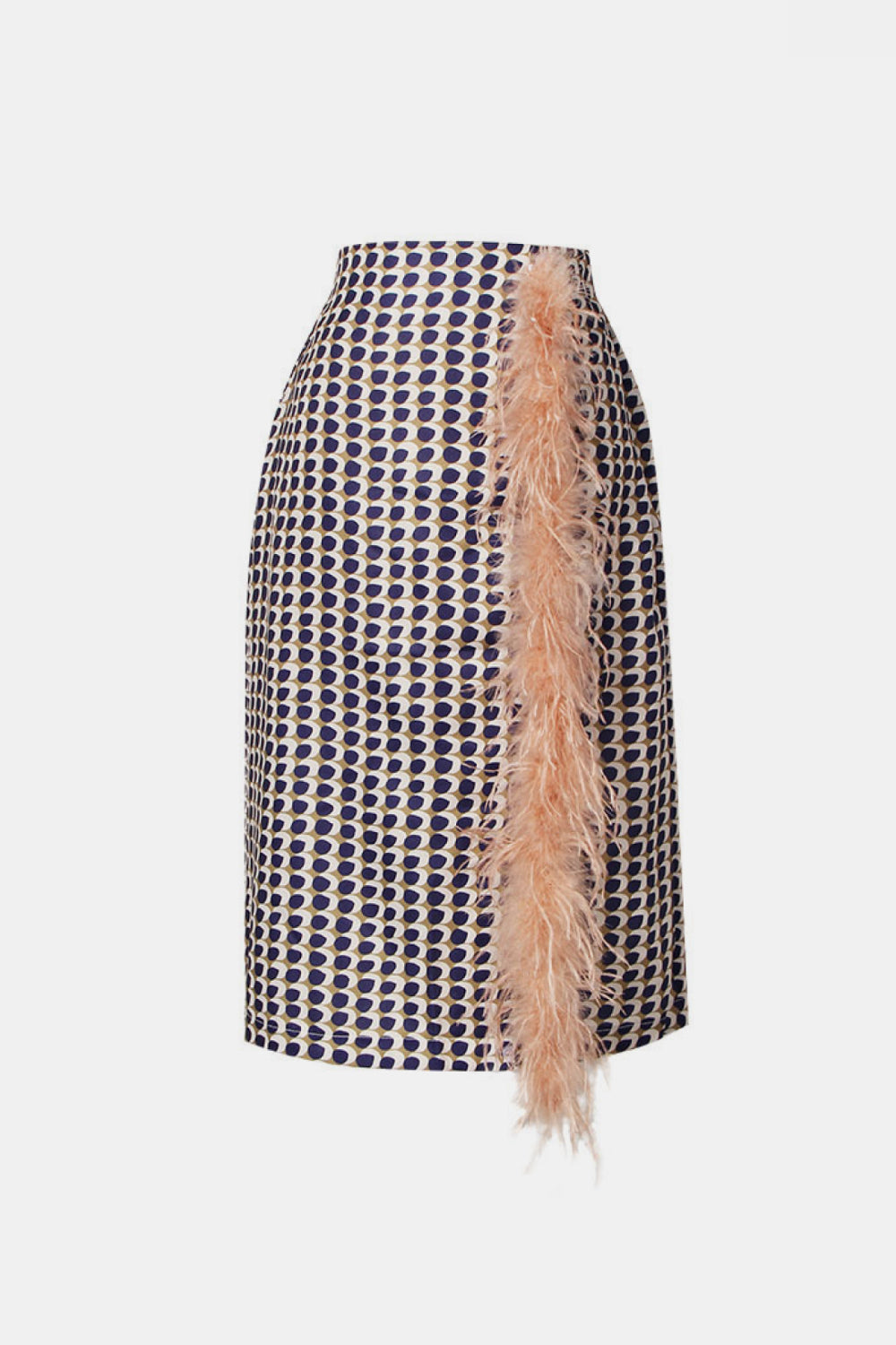 Feather Me High Waist Skirt