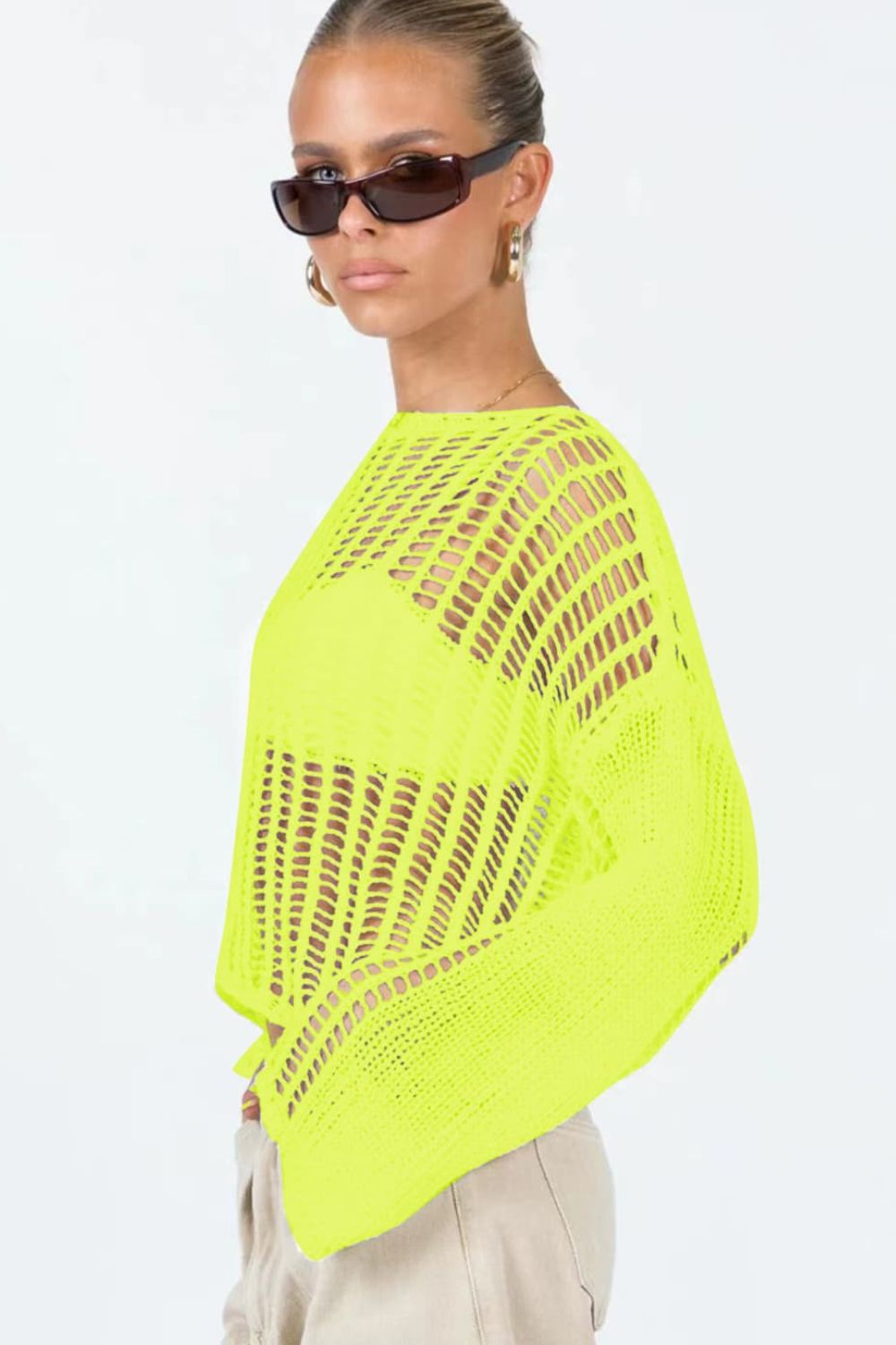 Netted Cover Up top