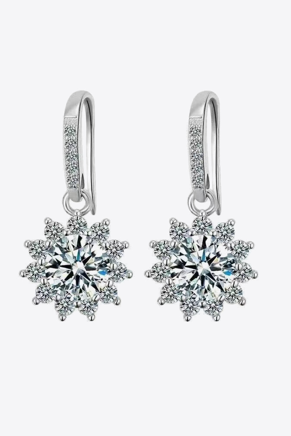 Snowflake Drop Earrings