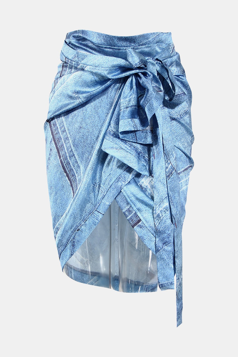 Designed printed skirt set